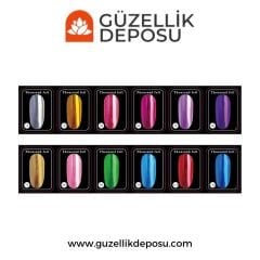 Misyul Nail Art Krom Toz Renk Çeşitleri