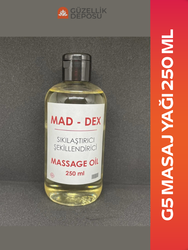 G5 Sıkılaştırıcı Şekillendirici Masaj Yağı 250 ml