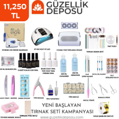 Yeni Başlayan Protez Tırnak Seti Kampanyası