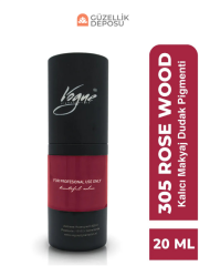 305 RoseWood Kalıcı Makyaj Dudak Pigmenti - PMU Boyası, Profesyonellere Özel, Yoğun Pigment 20ml