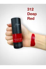 312 Deep Red Kalıcı Makyaj Dudak Pigmenti - PMU Boyası, Profesyonellere Özel, Yoğun Pigment 20ml