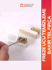 Freze Ucu Temizleme Bakır Tel Fırça