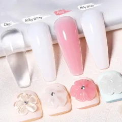 Protez Tırnak Non Stick Hamur Jel Pink