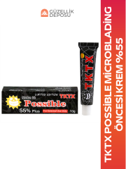 TKTX Siyah Limited Edition %55 Dövme ve Kalıcı Makyaj Öncesi Cilt Kremi (Anestezik Krem)