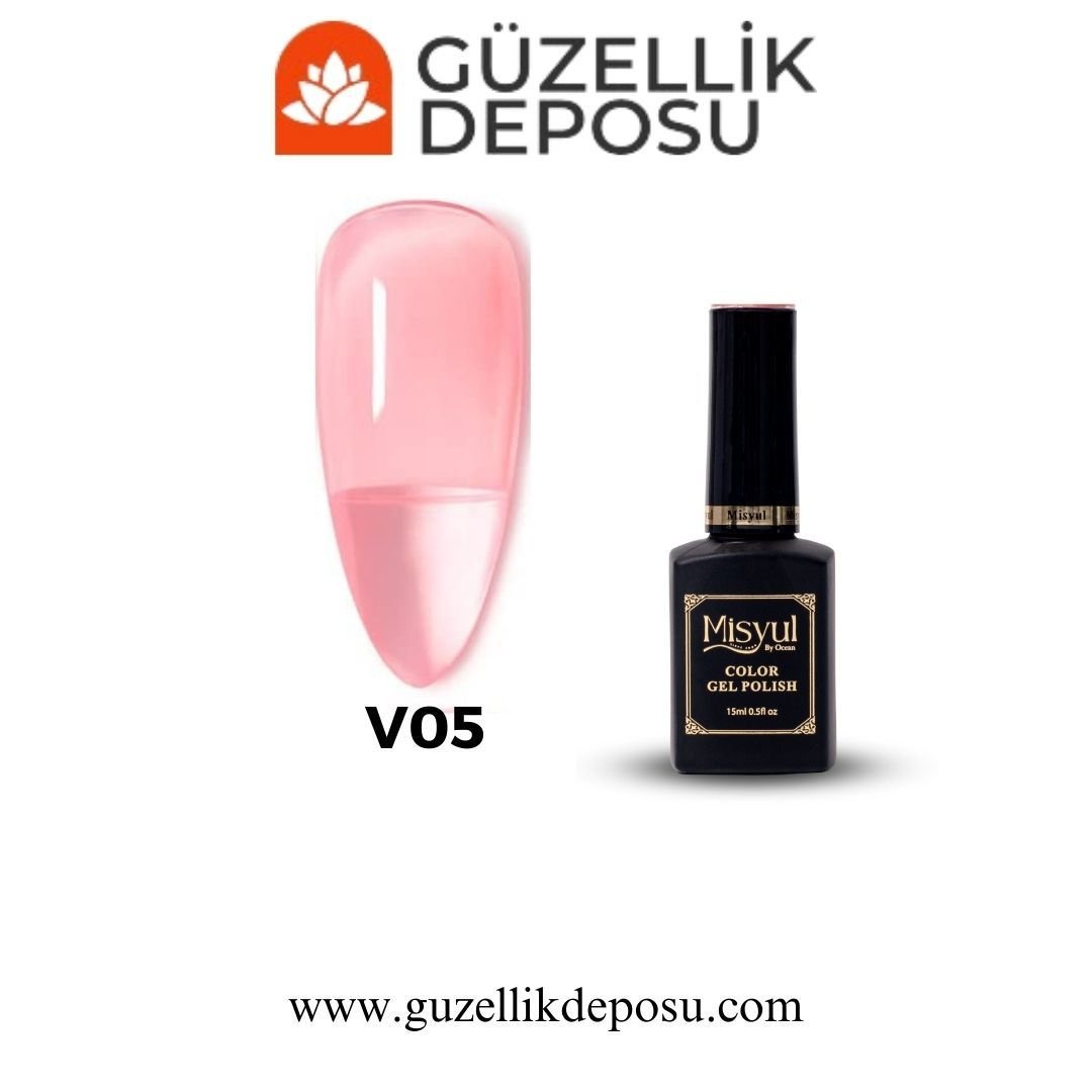 Misyul Vitrage Kalıcı Oje V05 15 ml