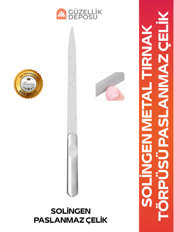 Solingen Metal Tırnak Törpüsü Paslanmaz Çelik