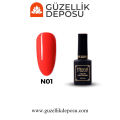 Misyul Kırmızı Neon Kalıcı Oje 15ml 01