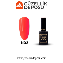 Misyul Kırmızı Neon Kalıcı Oje 15ml 02