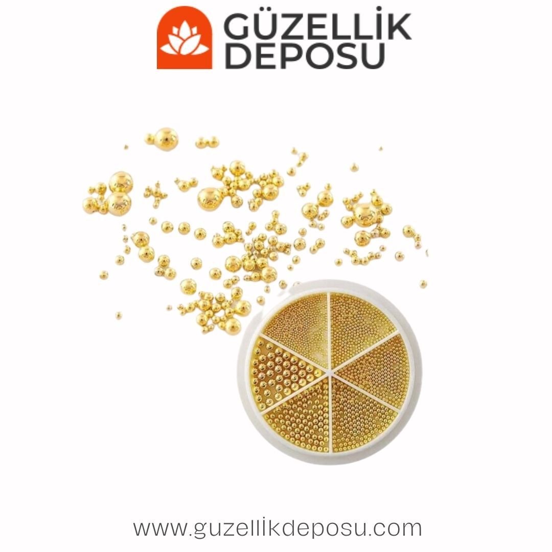 Misyul Tırnak Süsleme Taşı Gold