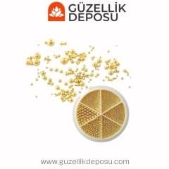 Misyul Tırnak Süsleme Taşı Gold