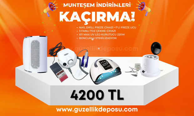 Protez Tırnak Ekonomik Cihaz Seti 1