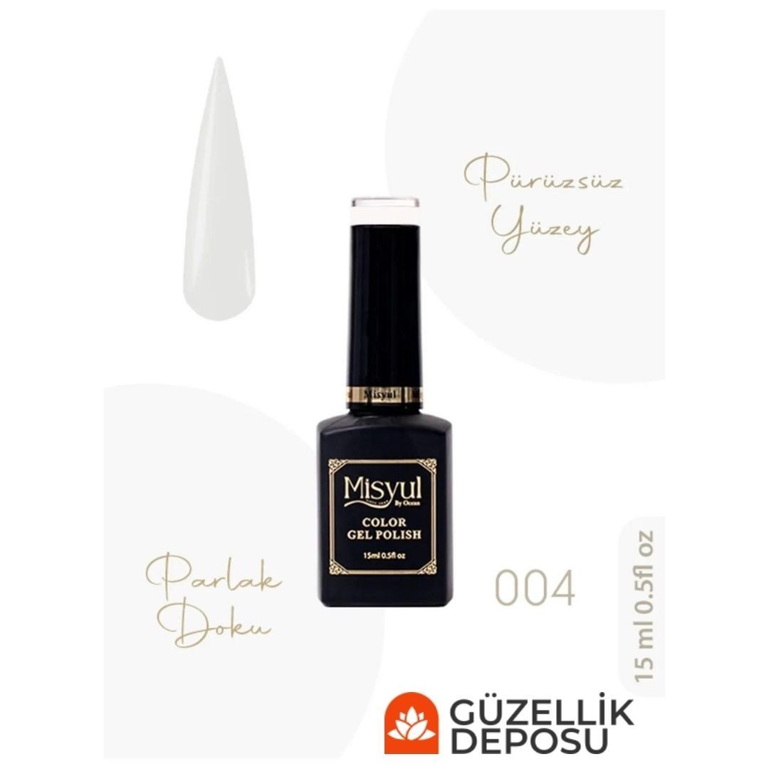 Misyul Nail Art Uv Led Kalıcı Oje 15ml 004