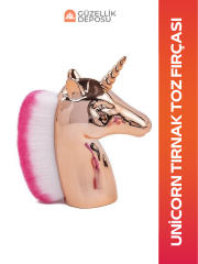 Unicorn Tırnak Toz Fırçası Bronz