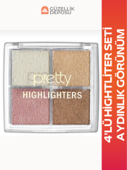 4'lü Highlighter & Aydınlatıcı