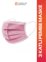 Pembe Maske 3 Katlı