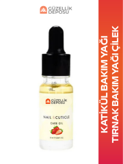 Katikül Yağı Tırnak Bakım Yağı Çilekli