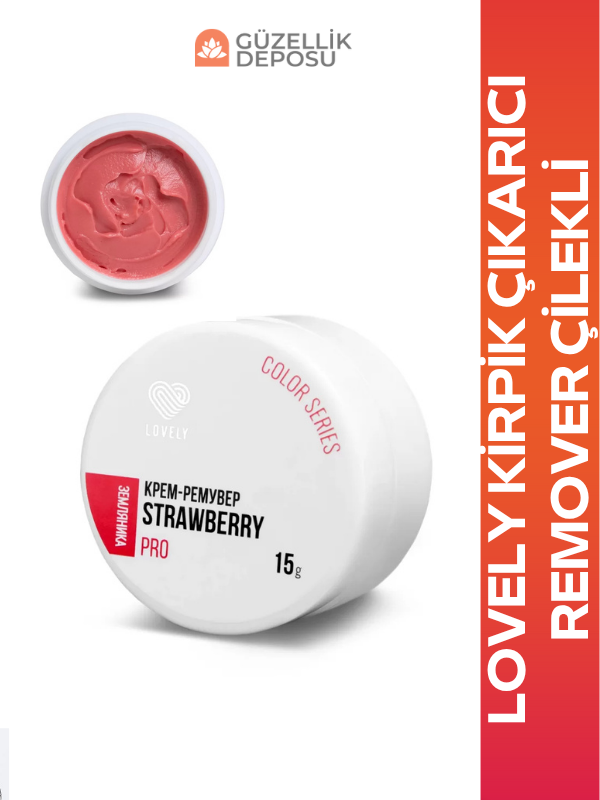 Lovely Kirpik Çıkarıcı Remover 15ml Çilek
