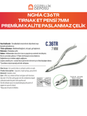 Nghia Tırnak Et Pensi C36TR 7mm Premium Kalite
