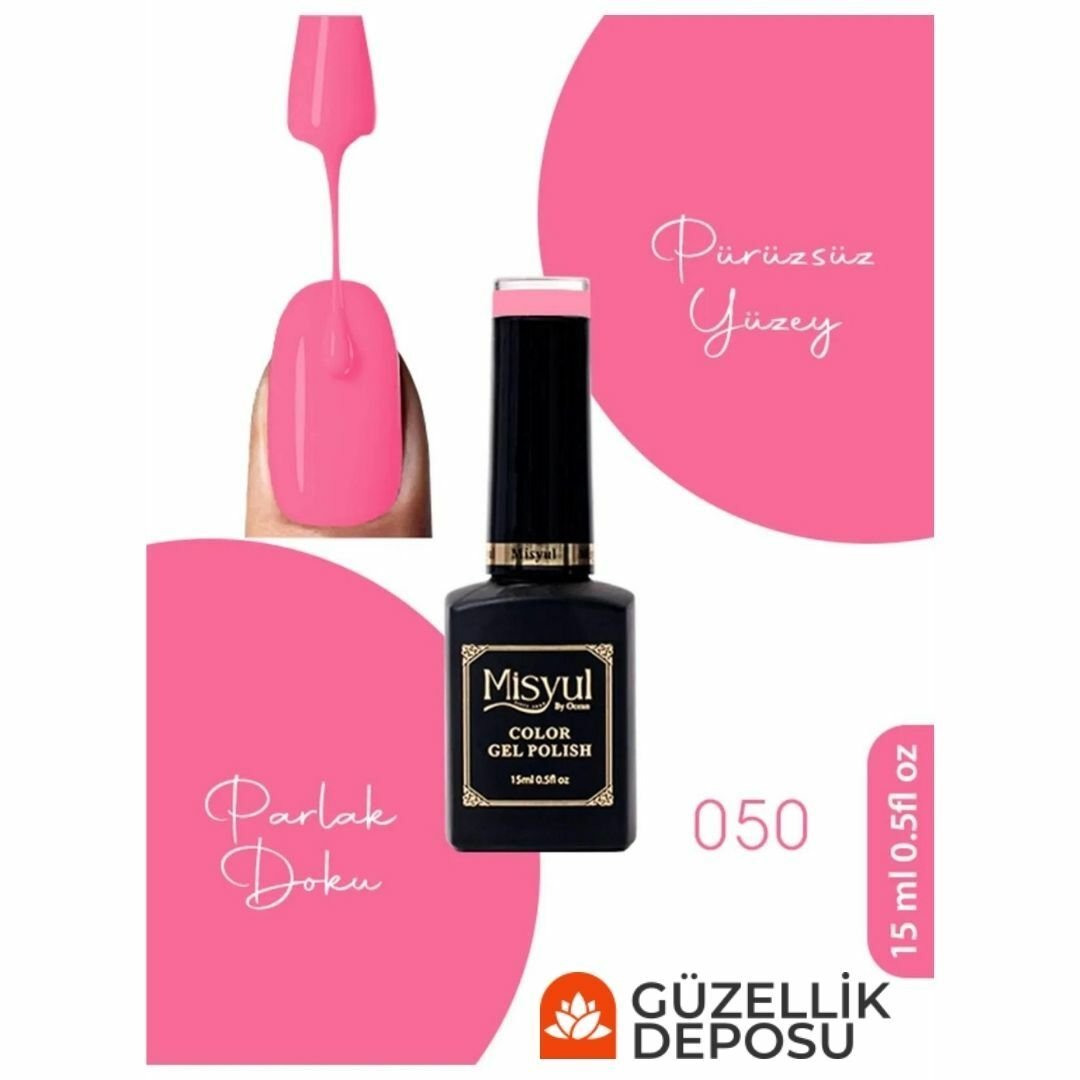 ﻿Misyul Nail Art Uv Led Kalıcı Oje 15ml 050