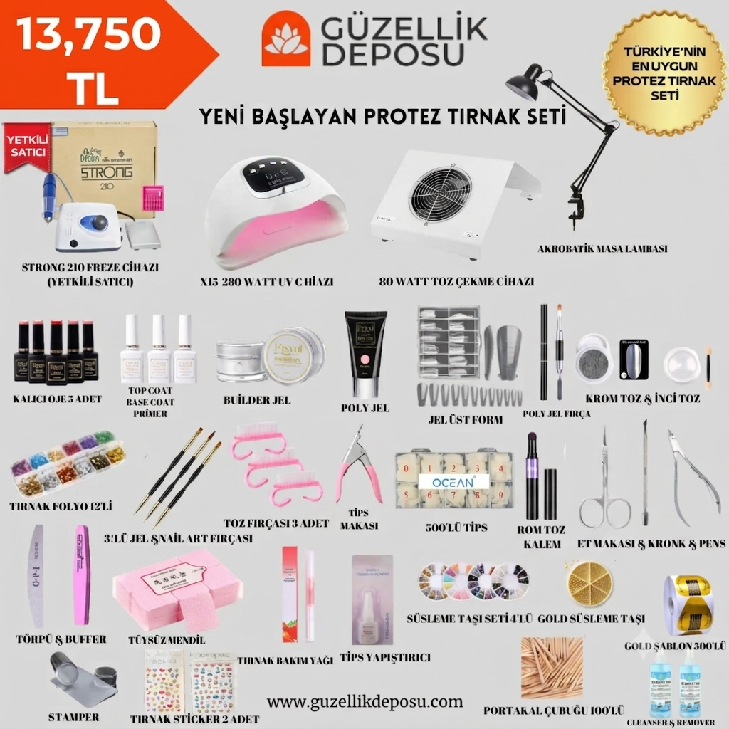 Türkiye'nin En Çok Satan Protez Tırnak Seti