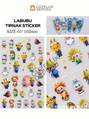 Labubu Tırnak Sticker 1