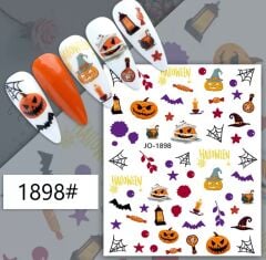Halloween Tırnak Sticker 1898