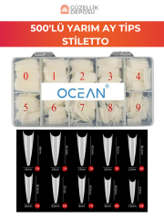 Ocean Yarım Ay Tips 500'lü Stiletto Model