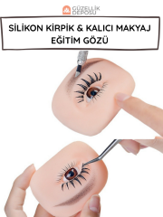 İpek Kirpik ve Kalıcı Makyaj Silikon Eğitim Gözü