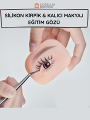 İpek Kirpik ve Kalıcı Makyaj Silikon Eğitim Gözü
