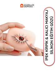 İpek Kirpik ve Kalıcı Makyaj Silikon Eğitim Gözü