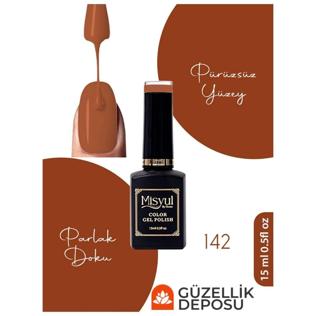 ﻿Misyul Nail Art Uv Led Kalıcı Oje 15ml 142