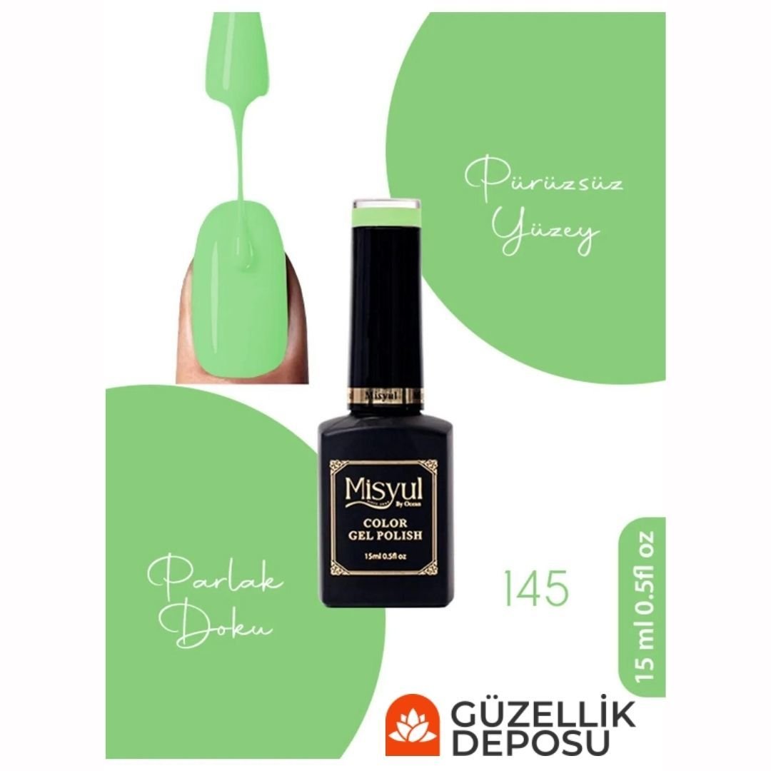 ﻿Misyul Nail Art Uv Led Kalıcı Oje 15ml 145