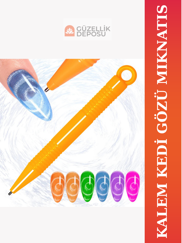 Kalem Kedi Gözü Mıknatıs - Kedigözü Magnet