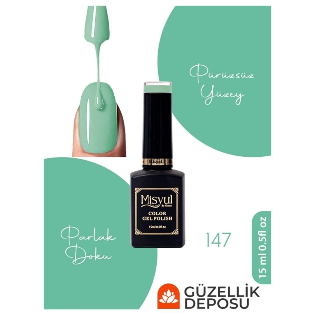 ﻿Misyul Nail Art Uv Led Kalıcı Oje 15ml 147