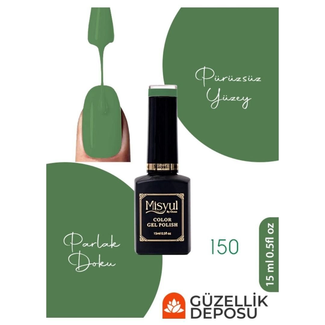 ﻿Misyul Nail Art Uv Led Kalıcı Oje 15ml 150