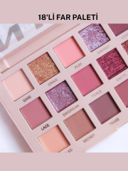 18'li Göz Far Paleti Nude Tonlar