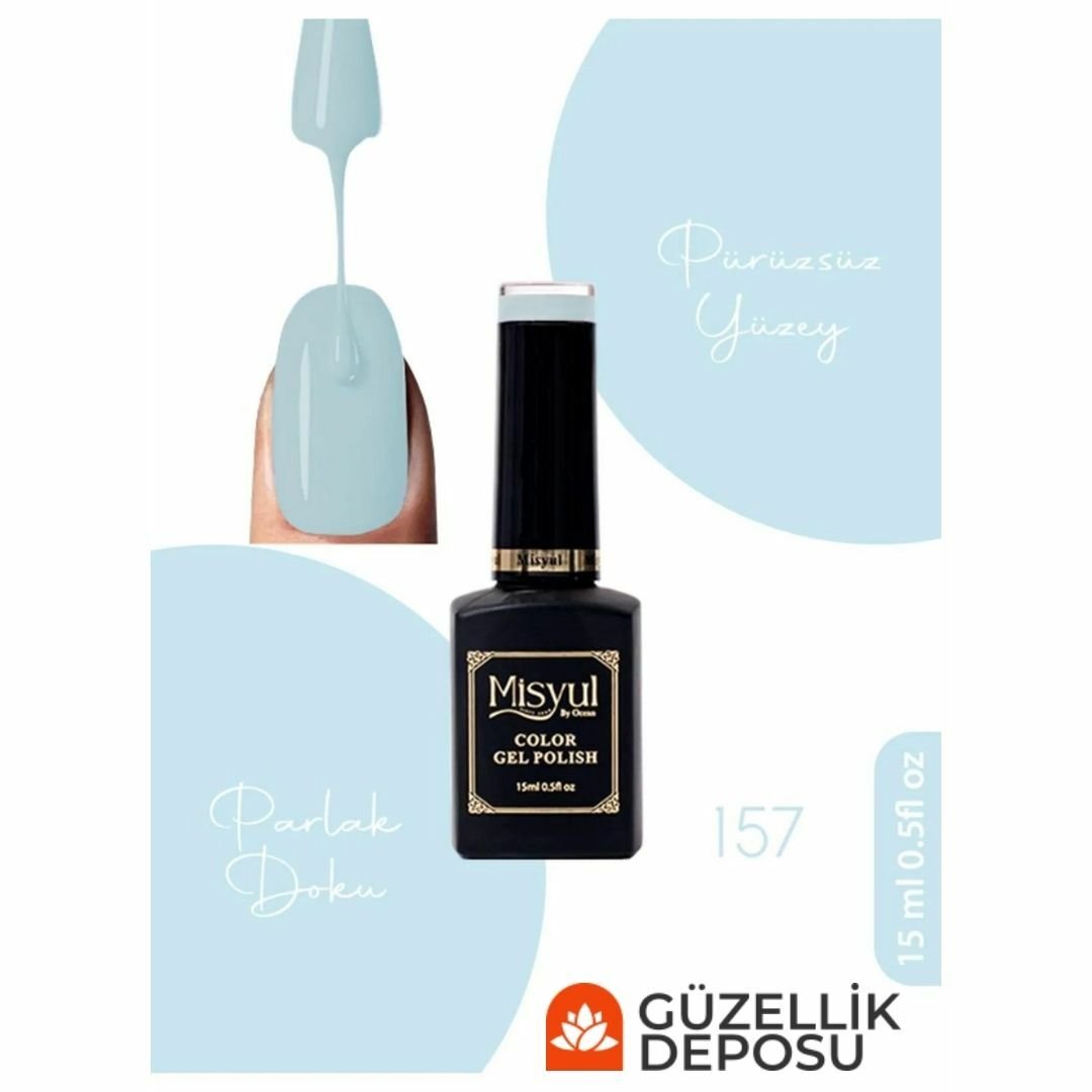 ﻿Misyul Nail Art Uv Led Kalıcı Oje 15ml 157