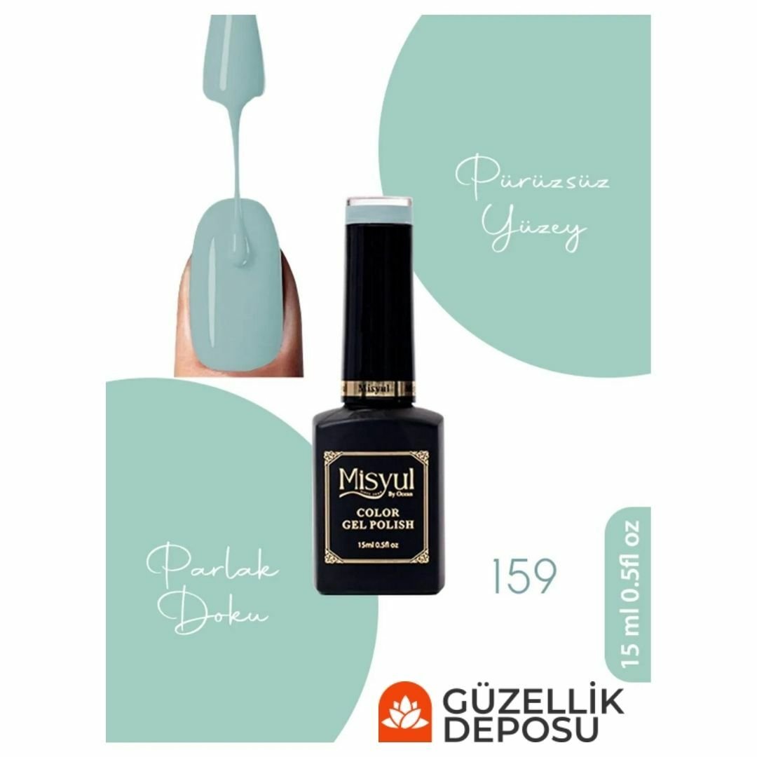 ﻿Misyul Nail Art Uv Led Kalıcı Oje 15ml 159