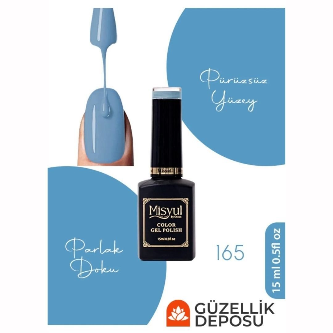 ﻿Misyul Nail Art Uv Led Kalıcı Oje 15ml 165