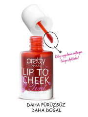 Lip To Cheek Tint & Dudak Ve Yanak Renklendirici - Açık Ton