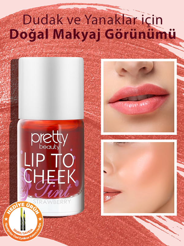 Lip To Cheek Tint & Dudak Ve Yanak Renklendirici - Açık Ton