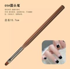 Premium 9'lu Nail Art & Jel Ombre Dizayn Fırça Seti