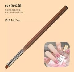 Premium 9'lu Nail Art & Jel Ombre Dizayn Fırça Seti