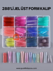 288'li Renkli Jel Üst Form Kalıp