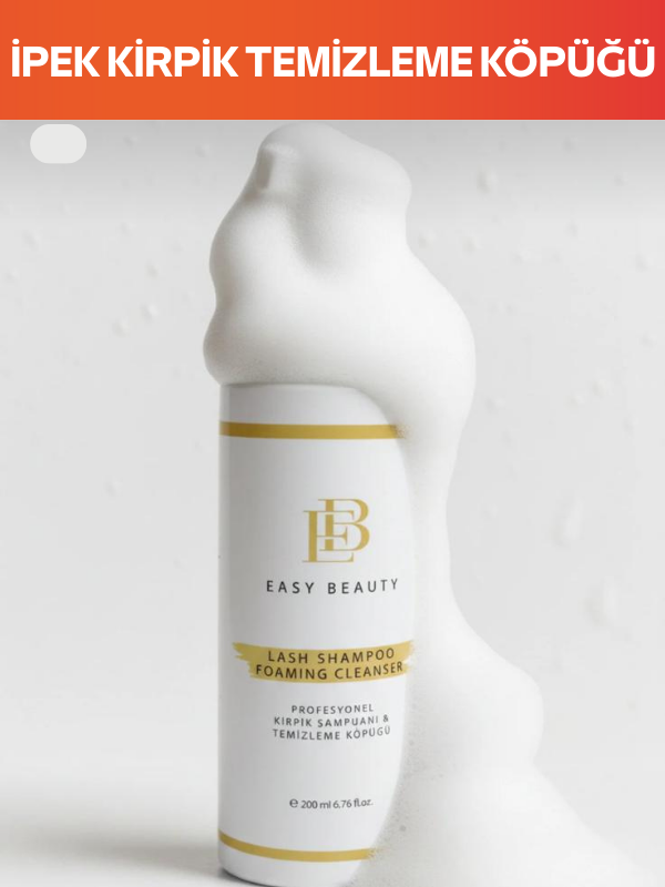 İpek Kirpik Temizleme Köpüğü 200ml