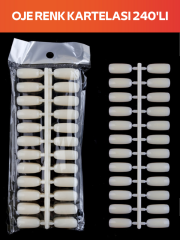 Kalıcı Oje Renk Kartelası 240'lı