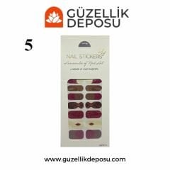 Nail Art Tırnak Sticker Modelleri