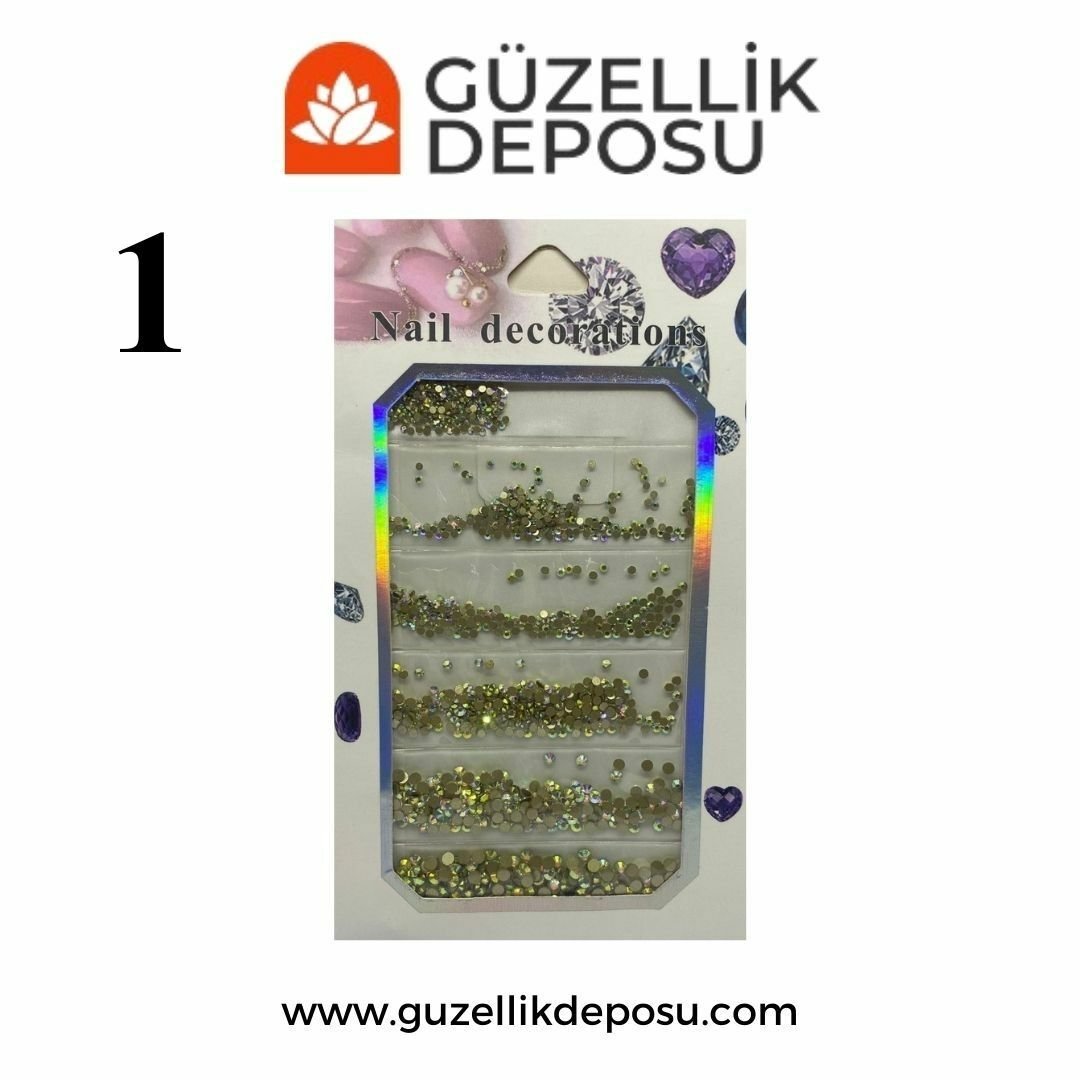 Nail Art Tırnak Süsleme Taşı Çeşitleri