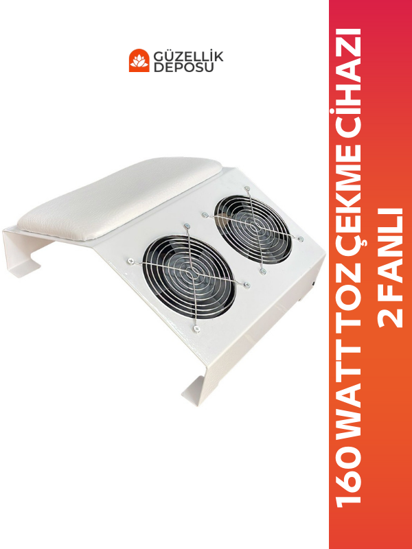 160 Watt Çift Fanlı & Minderli Profesyonel Toz Çekme Cihazı