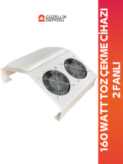 160 Watt Çift Fanlı & Minderli Profesyonel Toz Çekme Cihazı
